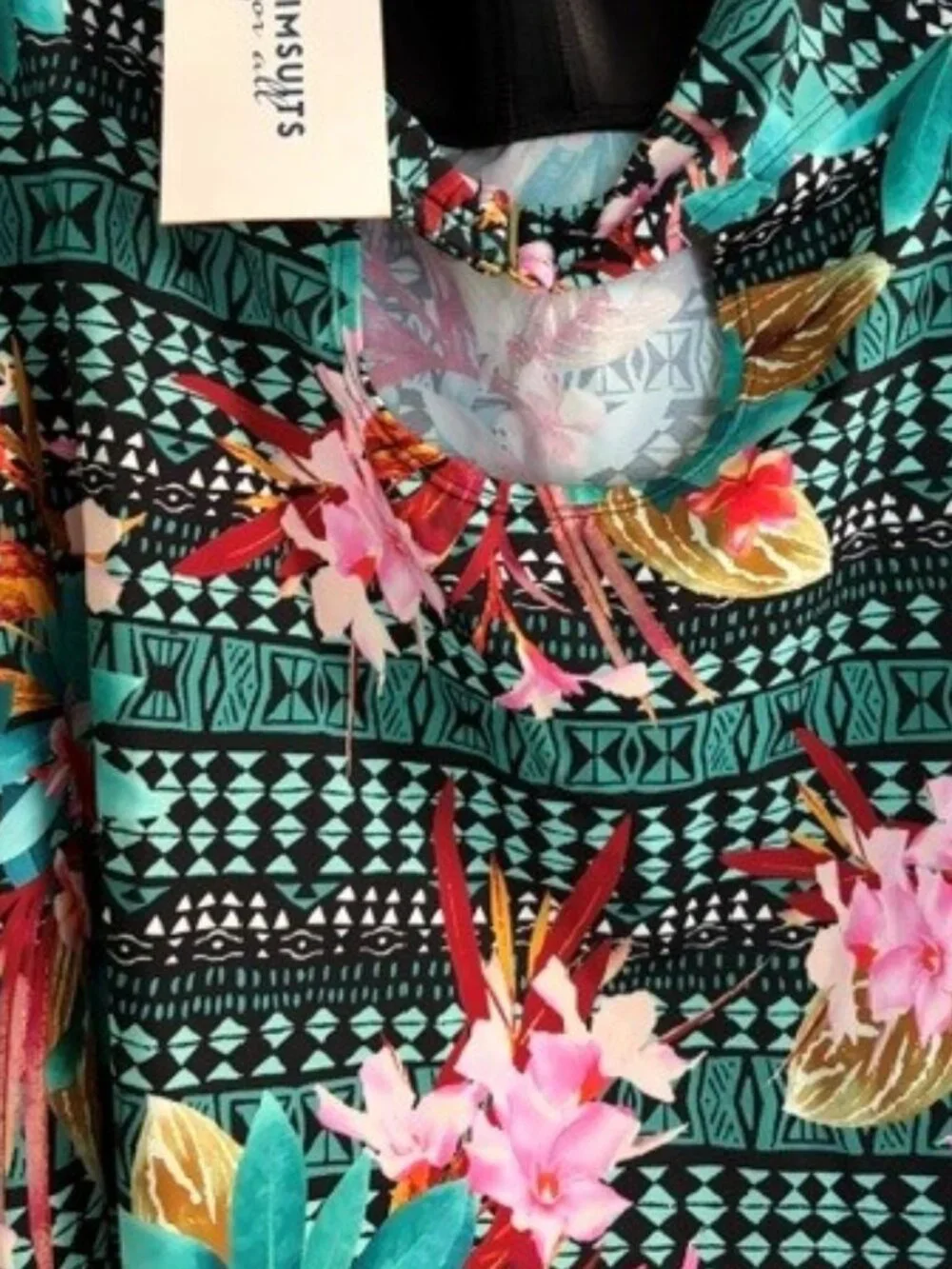 NEW NWT Swimsuits for All Tankini top size 18